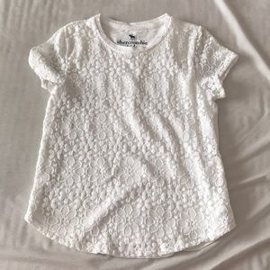 Abercrombie girls lace top